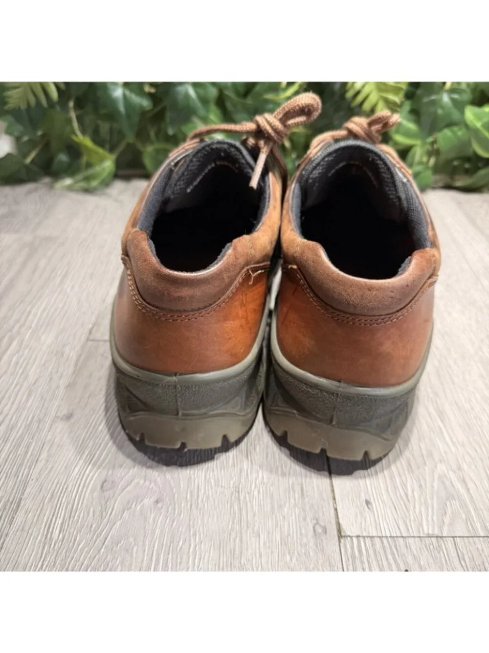 ECCO Mens Track 25 Boot Size 45 11 Brown Leather GoreTex Waterproof Hiking Trail